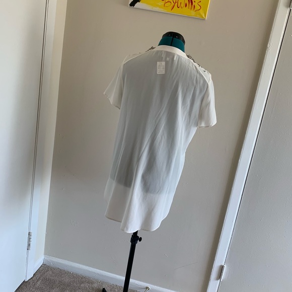 3.1 Phillip Lim bejeweled side-split tunic - Picture 7 of 8